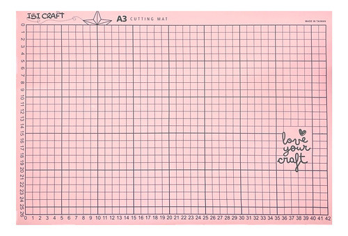 Base Para Corte Doble Cara Ibi Craft  A3 45x30 Cm 0