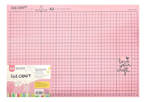 Base Para Corte Doble Cara Ibi Craft  A3 45x30 Cm 1