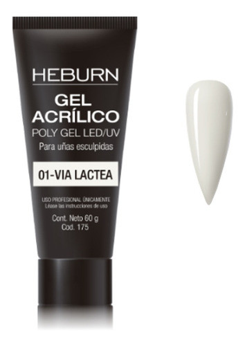 Polygel Uñas Esculpidas Vía Láctea  X 60g Anmat Heburn 0