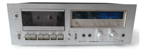 Cassettera Pioneer Ct-f650 - 1979 - Funciona - Leer Todo - D 1