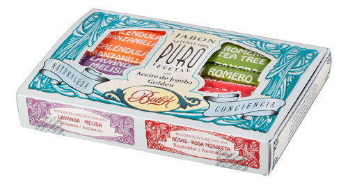 Boti-k Kit Jabones Vegetales Naturales 85 Gr X 4 Variedades 0