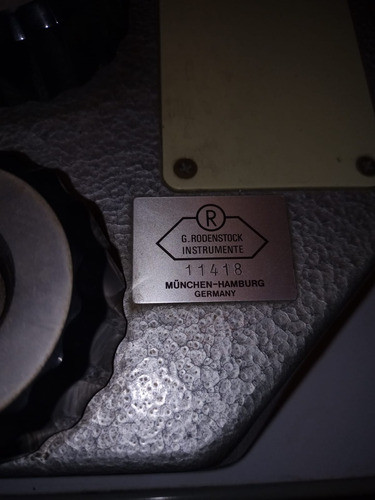 Lampara De Hendidura  Rodenstock De 2 Aumentos Con Mesa 1