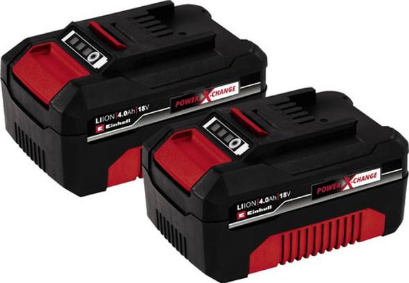 Power-x-change 18v Twinpack 2x4ah Einhell 0
