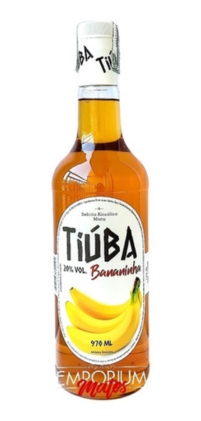 4 Cachaças Tiúba Sabor Banana 0