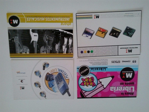 Postales Publicitarias Fines 90 /2000 Musimundo 0