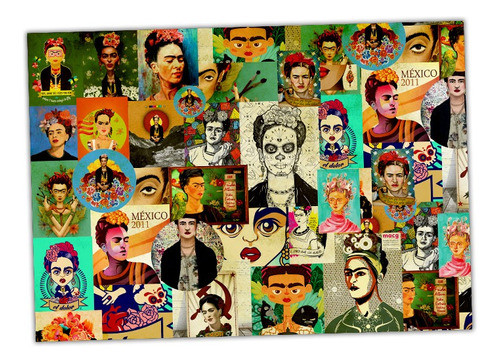 Frida Kahlo #03!  Lámina Decoupage Autoadhesiva 30 X 42 Cm 0