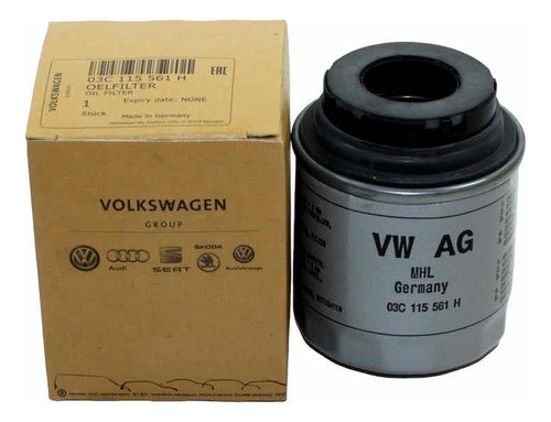 Filtro De Aceite Vw Scirocco 1.4 Tsi Audi A1 A3 Original 0