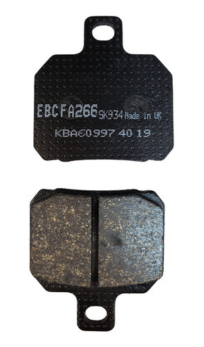 Pastilla de freno trasero Ducati Multistrada Benelli Ebc 0