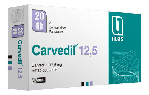 Carvedil® 12.5mg X 20 Comp. (carvedilol) 1