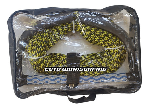 Manillar Wakeboard Ski Acuatico Goma + Soga 22 M X 10 Mm Nrn 1