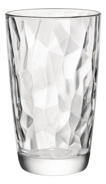 Bormioli Rocco Diamond Cooler Glasses Clear 16 Oz Juego De 6 1