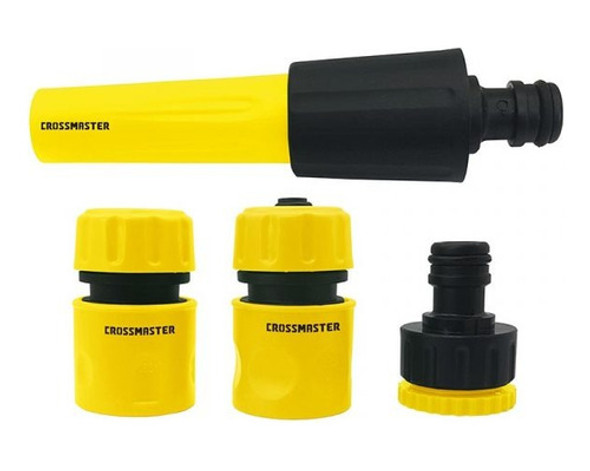 Set Acople De Manguera Boquilla De Riego Ajustable -sc- 0