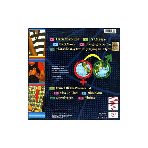 Culture Club Colour By Numbers Holland Import Lp Vinilo 1