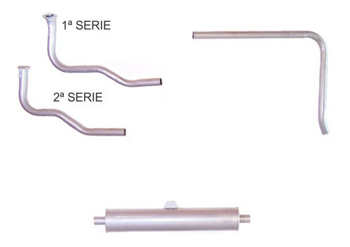 Escape Completo Mercedes 608 Camion 0