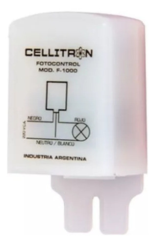 Fotocelula Fotocontrol Apto Todo Tipo Lamparas 3 Cables 0