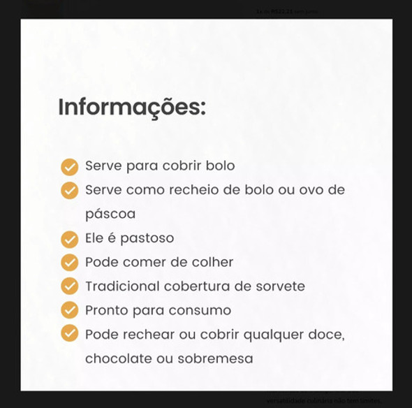 2kg Cobertura Recheio De Marshmallow Marvi - Balde 1 2kg Cobertura Recheio De Marshmallow Marvi - Balde 1