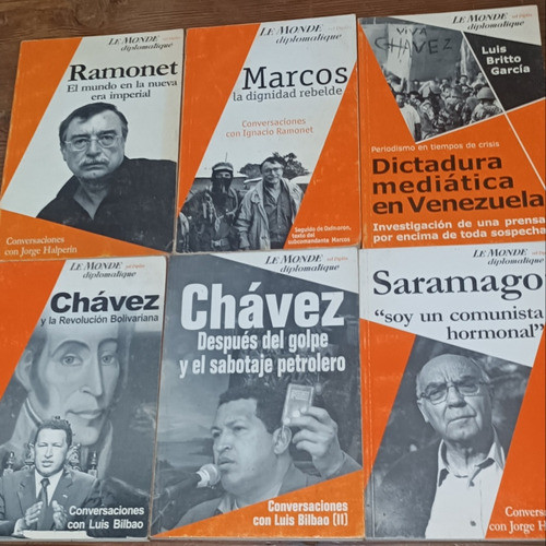Lote De Seis Libros Le Monde Diplomatic 0