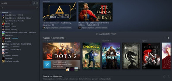 Cuenta Steam 17 Juegos + Inmortales Y Arcana Pa Dota 0