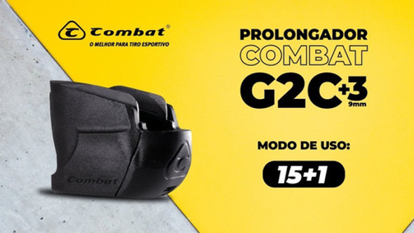 Kit 2x Empunhadura Taurus G2c E G3c 9 Mm Lançamento Combat 1
