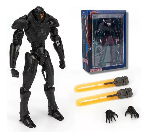 Figura De Presente Jaeger Pacific Rim Obsidian Fury 2024 0