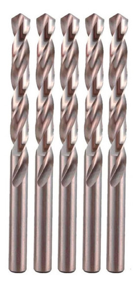 5 Brocas 9,75x133mm Aço Rápido Hss Para Metal Makita D-06583 0