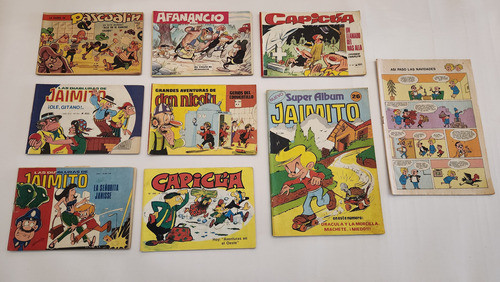 Historieta Revista Pascualin Jaimito Nicola Afanancio Capicú 0