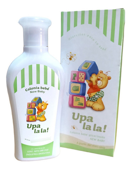 Colonia Bebés Upa Lala Recién Nacidos 200ml 0