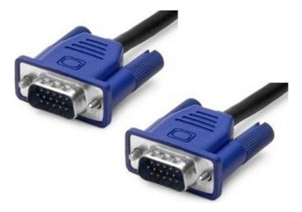 Enuoda Negro Azul Vga De 15 Pines Macho A Macho Enchufe Moni 1