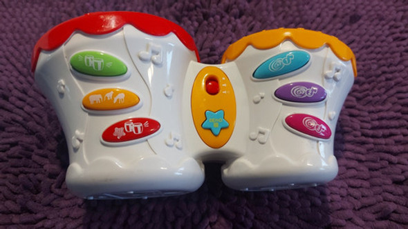 Juguete Musical Con Luz Y Sonido Didactico Para Bebe,tambor 0