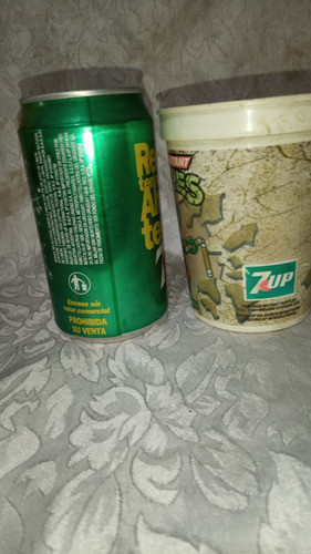Envase Lata De Gaseosa 7up Antiguo 1