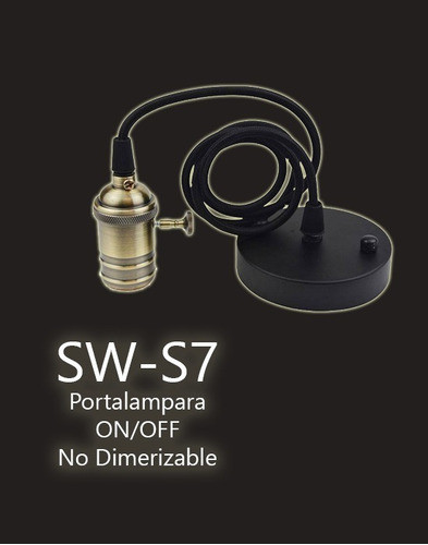 Portalampara Sw-s7 On/off Cable 1.5m No-dimmer - Prt_001 1