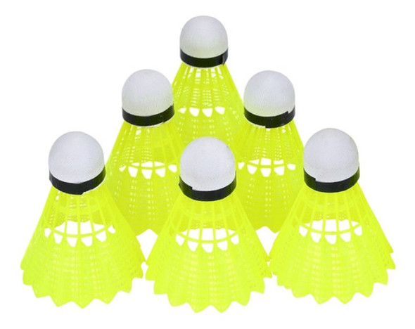 Cc Para. Peteca De Badminton, 6 Unidades/conjunto, Bola De 1