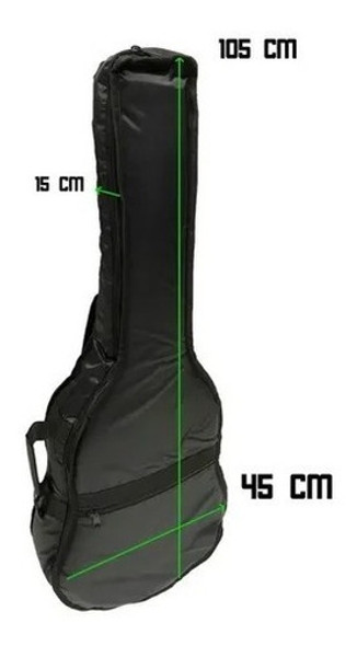 Bag Capa Acolchoada Para Violão Di Giorgio Com Alças E Bolso 1 Bag Capa Acolchoada Para Violão Di Giorgio Com Alças E Bolso 1