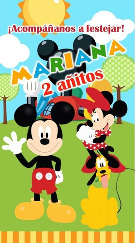 Video Tarjeta Invitación Digital- La Casa De Mickey 0