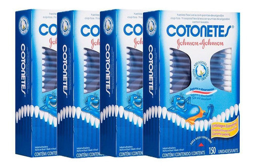 Kit 600 Hastes Flexíveis Cotonetes 0