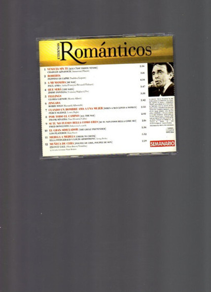Cd Musical Eternos Románticos, Charles Aznavour, Semanario 1