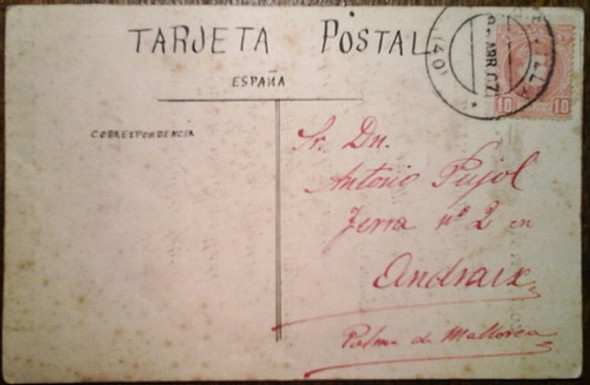 Antigua Tarjeta Postal De Sevilla 1907 1