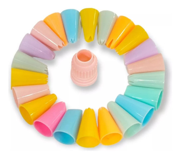 Set Reposteria Decoracion Tortas Y Muffins Manga Y Picos 0