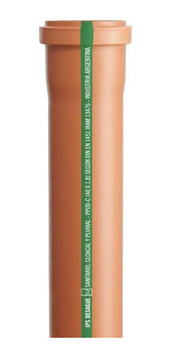 Caño 63 X2 Metros Desague Con Oring Ips 1