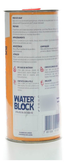 Oxyblock Elimina Ferrugem 1 Litro 1