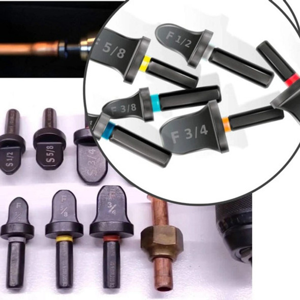 Expansor De Tubo De Cobre De 6 Peças Com Alça Triangular 1