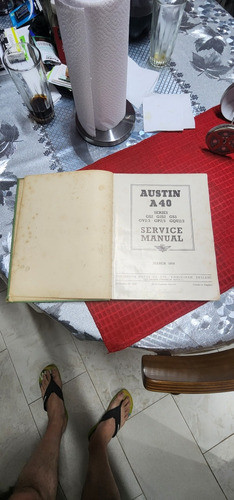 Manual Original De Taller Austin A40 1