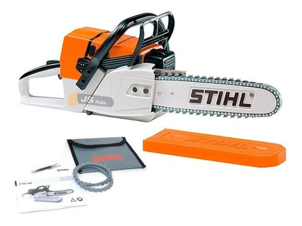 Motosierra De Juguete Stihl A Batería Cadena Sonido Realista 0