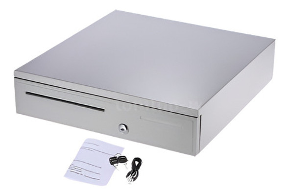 Caja De Cajón De Efectivo Pos Con Bandeja De Monedas De 5 Bi 0