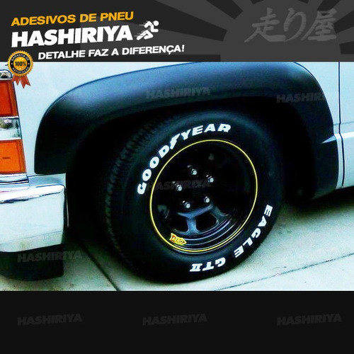 Adesivo De Pneu Hot - Goodyear + Eagle - Top! 1