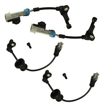 Set 4 Del Sensor De Velocidad De Rueda Abs Para Pontiac Chev 1