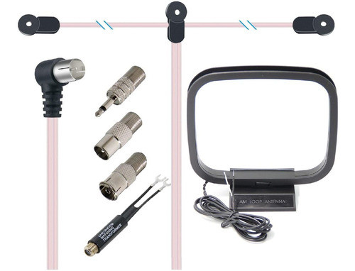 Kit De Antena Fm Am Para Receptor Estereo De Interior 0