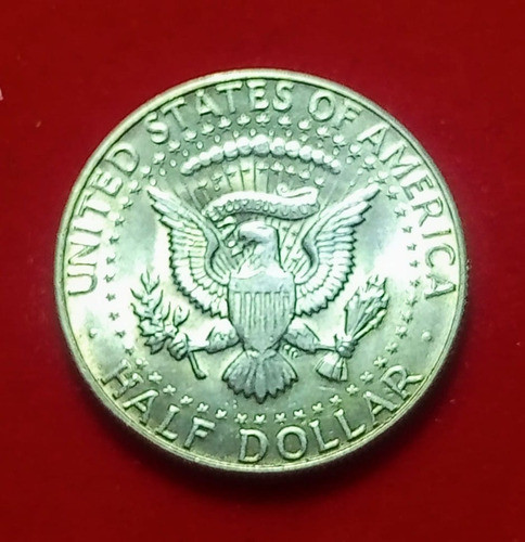 Moneda Estados Unidos 1/2 Dolar Kennedy 1965 Km 202 Vf+ 1