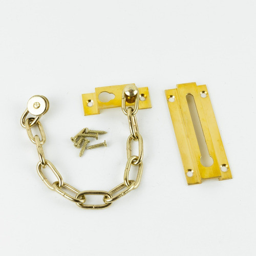 Cadena Para Puerta Recta Bronce 0