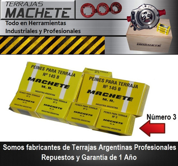Juegos De Peines Para Terrajas Machete 1